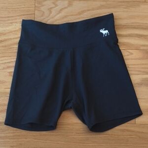 Abercrombie Kids High Rise Bike Short Black Size 13/14 NWT